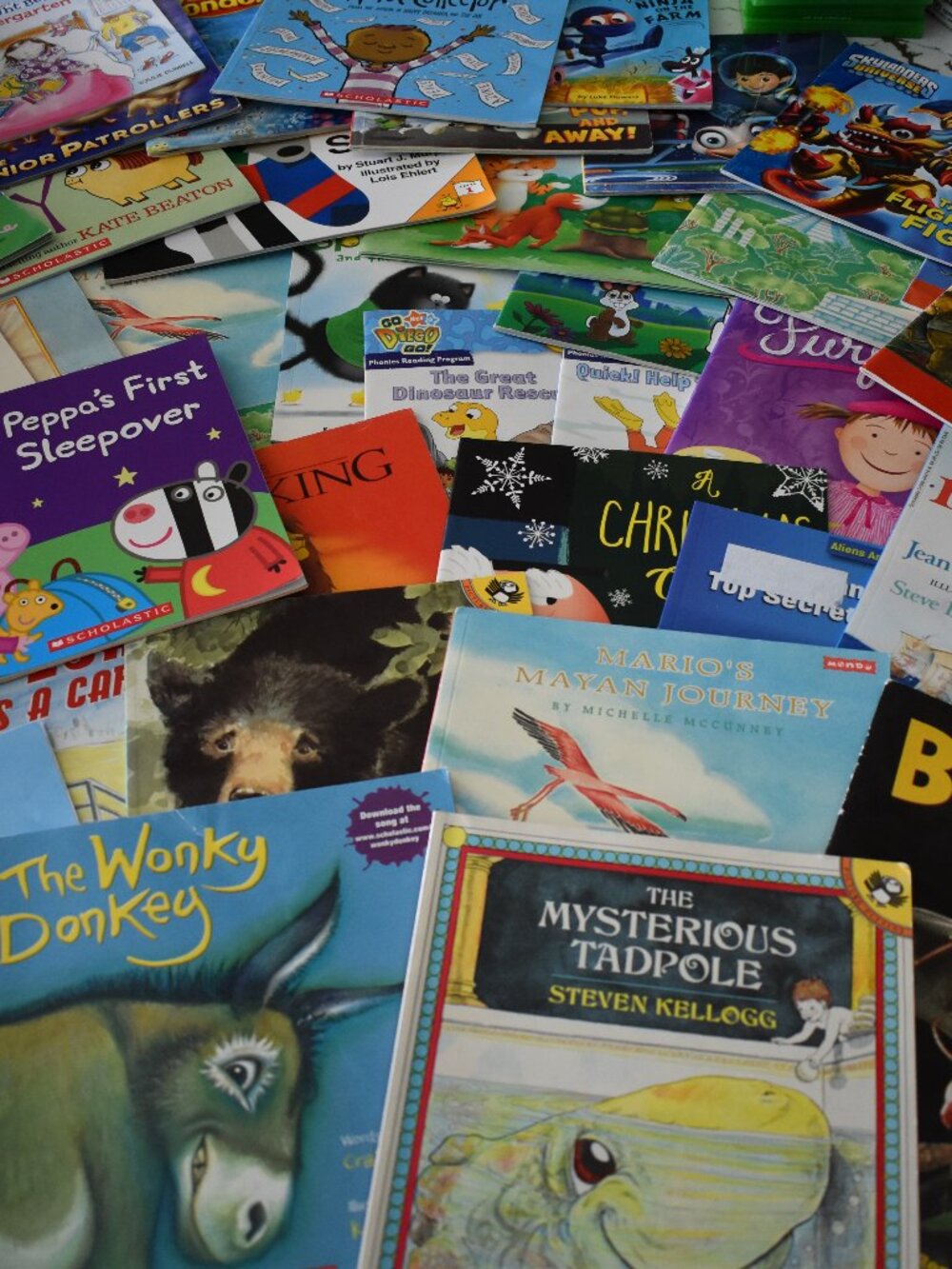 40 Children's Books Bulk Lot Peppa Pig Corduroy Wonky Donkey Homeschool Classics